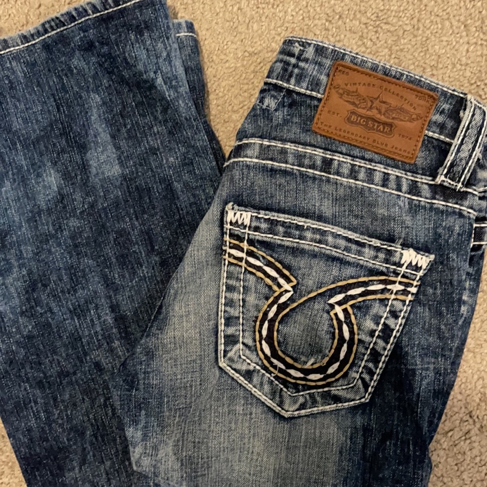 Big Star Vintage Acid wash Sweet size 24/33.5